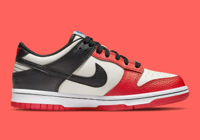 NBA met deze NBA x Nike Dunk Low EMB 75th Anniversary Foto 3