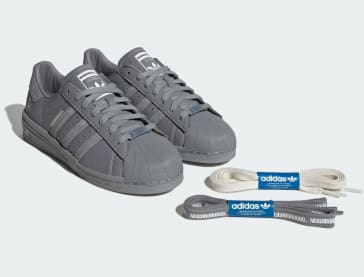 NEIGHBORHOOD x Adidas Superstar Grey Foto 1