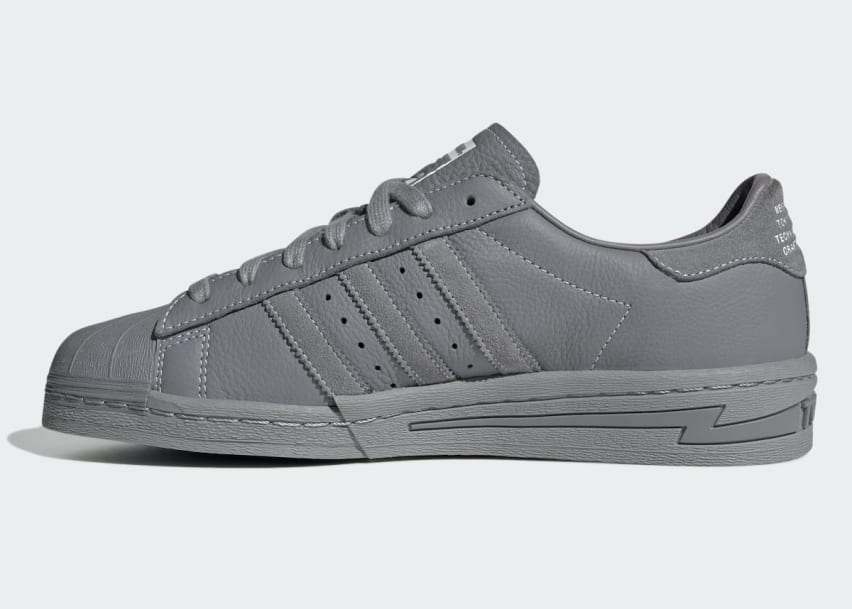 NEIGHBORHOOD x Adidas Superstar Grey Foto 3