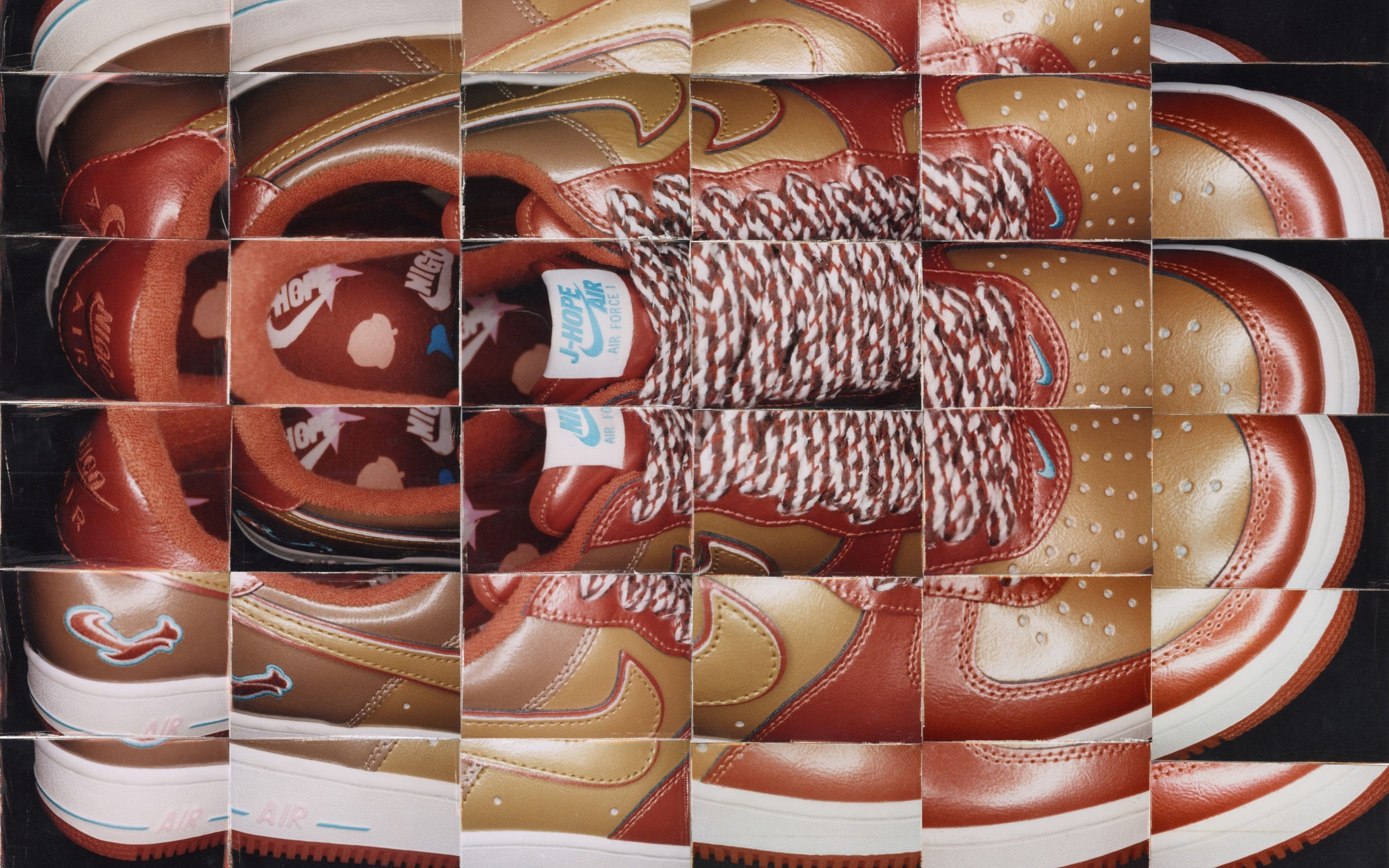 NIGO x J Hope x Nike Air Force 1 01 Burnt Sunrise
