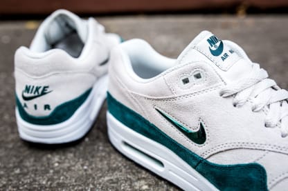 Air Max 1 Jewel Atomic Teal Green Suede