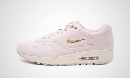 NIKE AIR MAX 1 PREMIUM SC PARTICLE ROSE / METALLIC GOLD