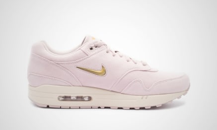 NIKE AIR MAX 1 PREMIUM SC PARTICLE ROSE / METALLIC GOLD