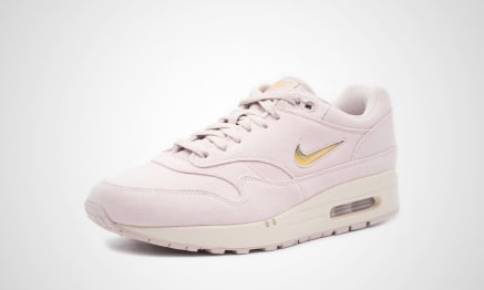 NIKE AIR MAX 1 PREMIUM SC PARTICLE ROSE / METALLIC GOLD