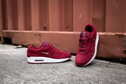 Nike Air Max 1 Jewel Red Suede