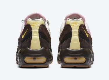 Ook de Nike Air Max 95 krijgt een Velvet Brown colorway inclusief een Cubaanse schakelarmband