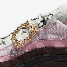 Ook de Nike Air Max 95 krijgt een Velvet Brown colorway inclusief een Cubaanse schakelarmband