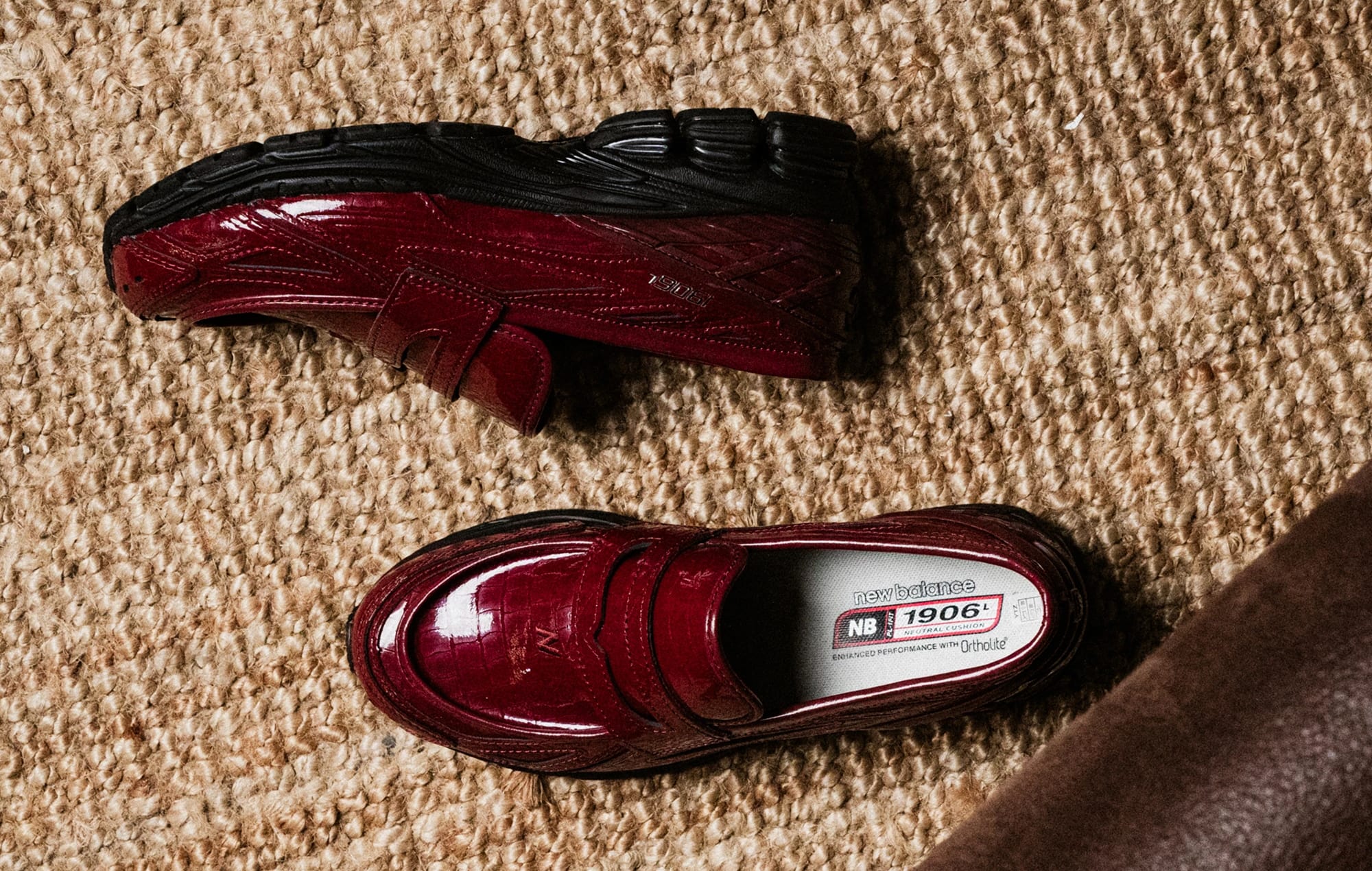 New Balance 1906 Loafer Red Croc