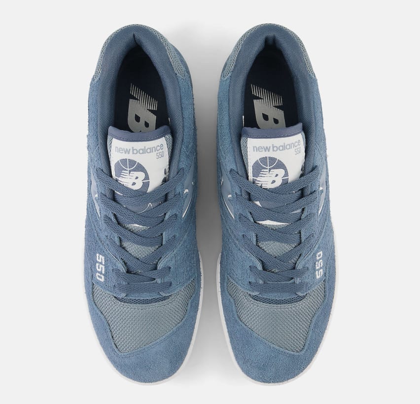 New Balance 550 Blue Suede Foto 4