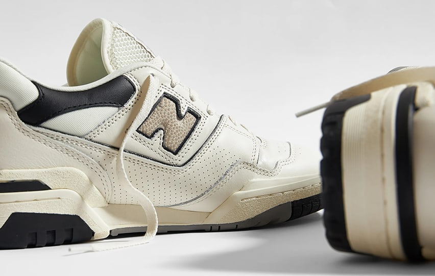 New Balance 550 Cream Black