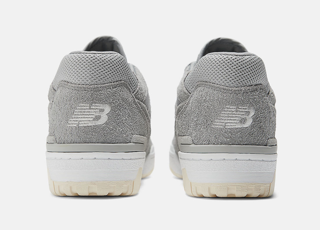New Balance 550 Grey Suede Foto 6