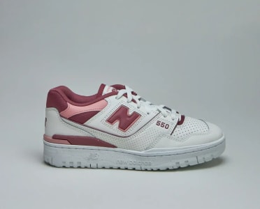 New Balance 550 Washed Burgundy Foto 1