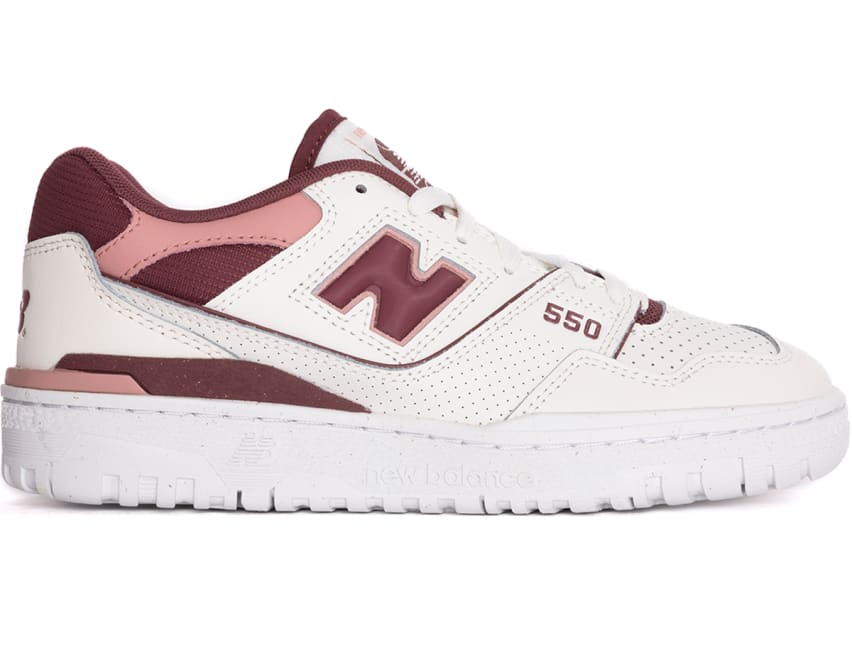 New Balance 550 Washed Burgundy Foto 2