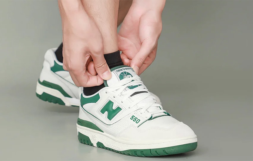 New Balance 550 White Green