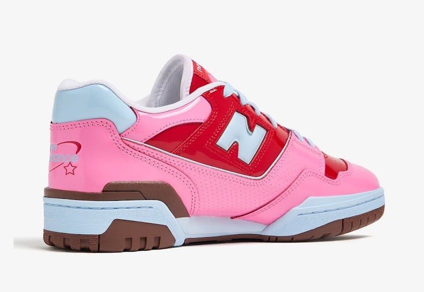 New Balance 550 Y2 K Patent Leather Red Pink Foto 3