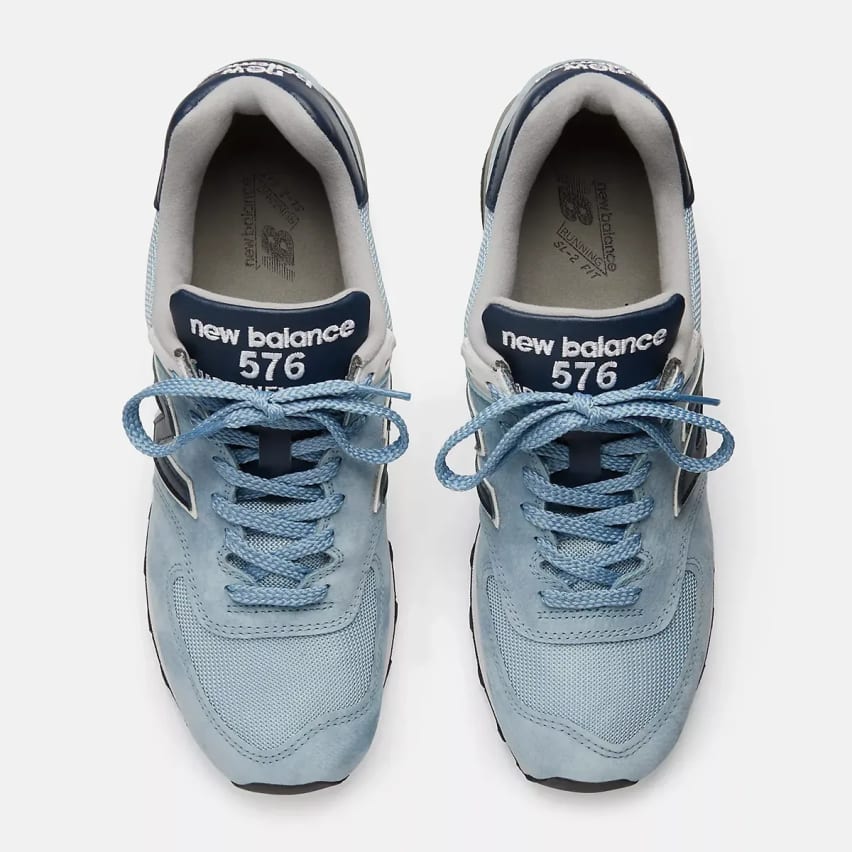 New Balance 576 MADE in UK Blue Fog Foto 4