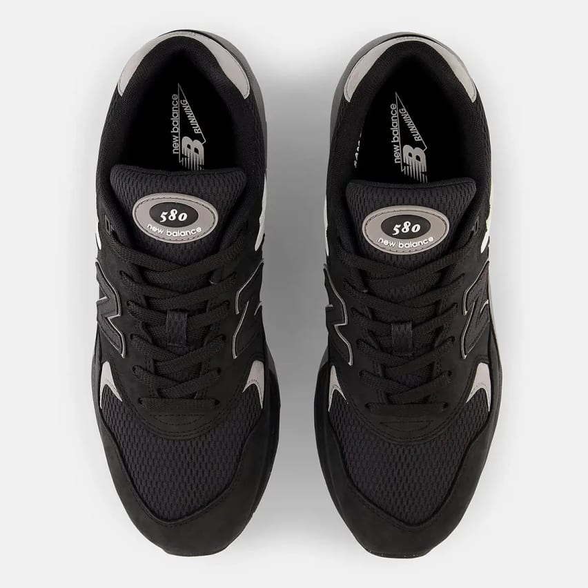 New Balance 580 Black Grey Foto 4