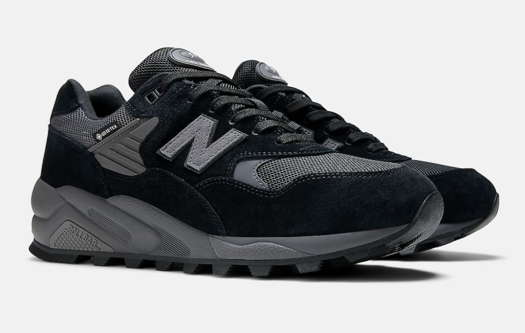 New balance 580 clearance dames sneaker zwart