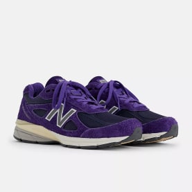 New Balance 990v4 Made in USA Plum Silver Foto 2