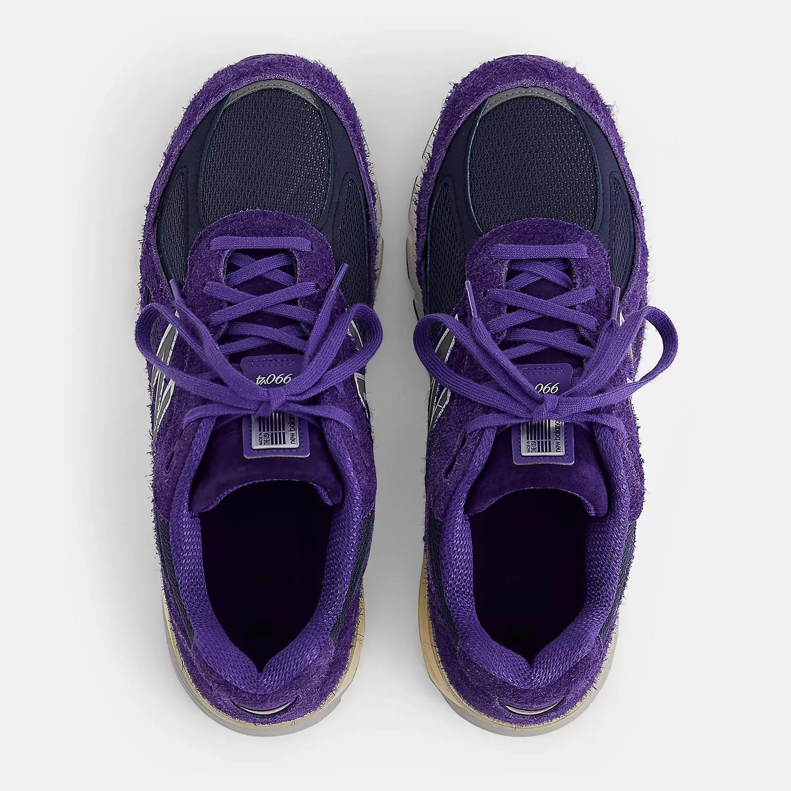 New Balance 990v4 Made in USA Plum Silver Foto 3