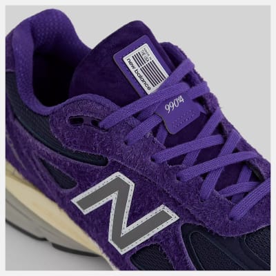 New Balance 990v4 Made in USA Plum Silver Foto 5