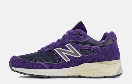 New Balance 990v4 Made in USA Plum Silver Foto 7