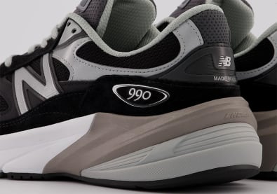 New Balance 990v6 Made in USA Black White Foto 1