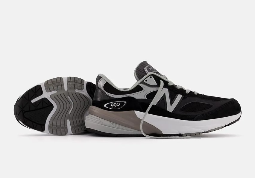 New Balance 990v6 Made in USA Black White Foto 3