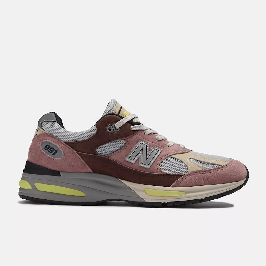 New Balance 991v2 Made in UK Rosewood Foto 1