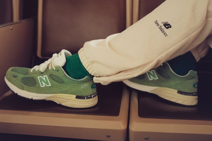 New Balance 993 Made in USA Chive