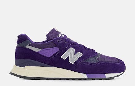 New Balance 998 Made in USA Plum Silver Foto 1