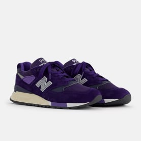 New Balance 998 Made in USA Plum Silver Foto 2