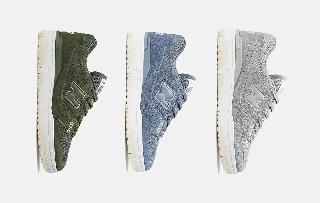 New Balance BB550 Suede Pack