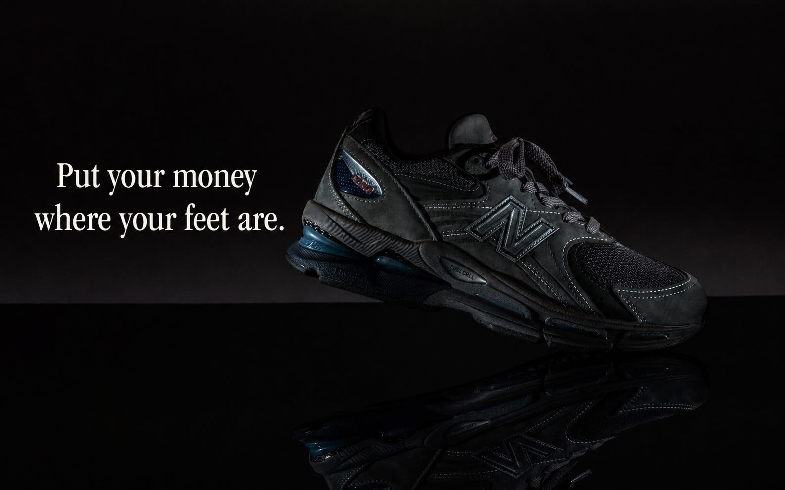 New Balance Made In USA 2040v5 Mood Indigo Blacktop FOTO 1