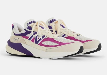 New Balance Made in USA 990v6 Limestone Magenta Foto 1