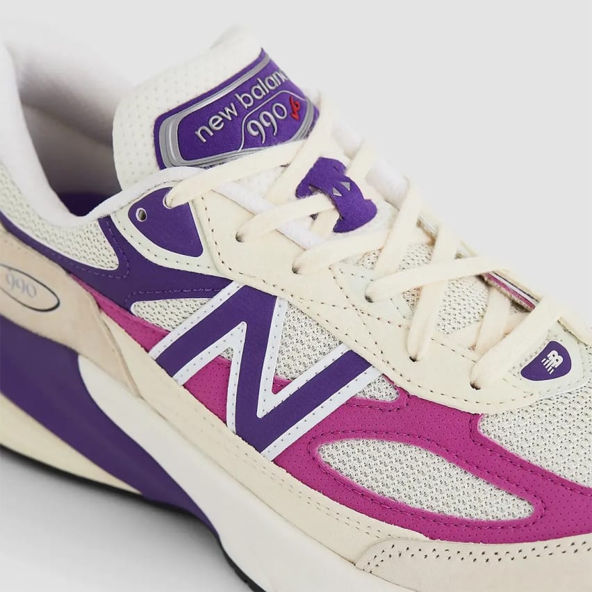 New Balance Made in USA 990v6 Limestone Magenta Foto 6