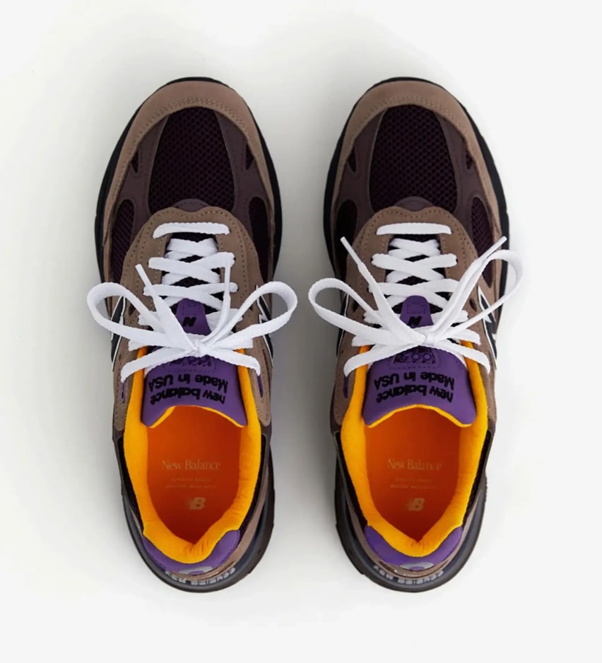 New Balance Made in USA 993 Mushroom Midnight Violet Foto 5