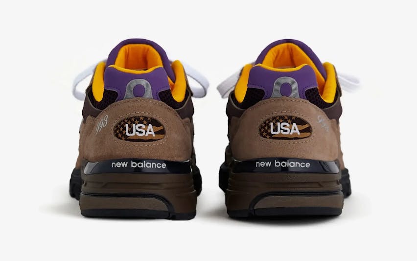 New Balance Made in USA 993 Mushroom Midnight Violet Foto 6