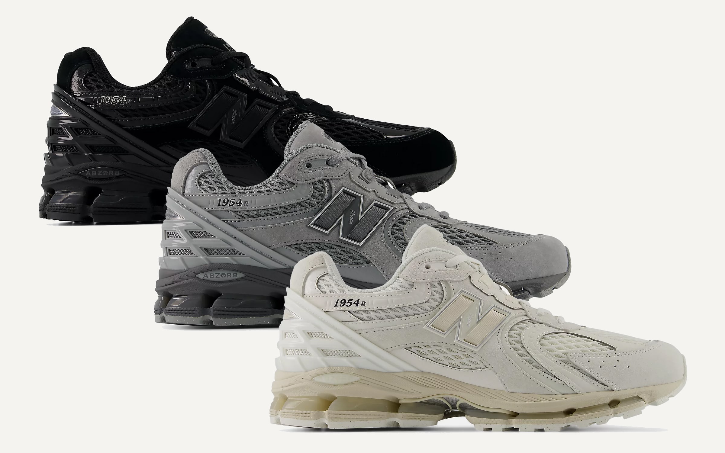 New Balance komt op woensdag 1 juli met het nieuwe 1954 R model in maar liefst drie colorways