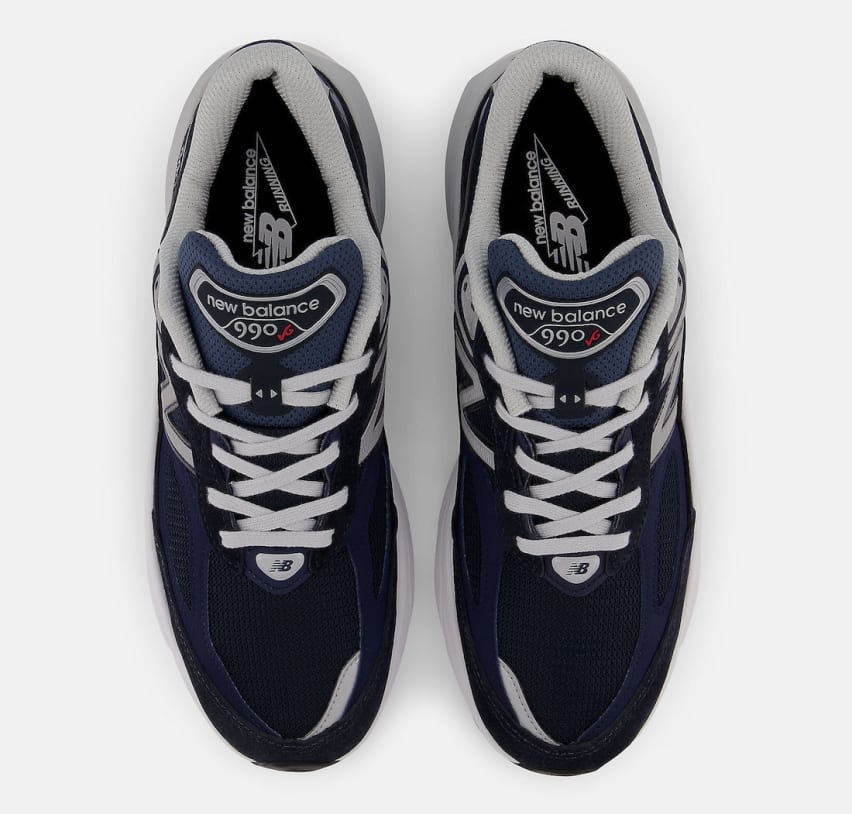 New Balance met de Made in USA 990 v6 Navy Foto 5