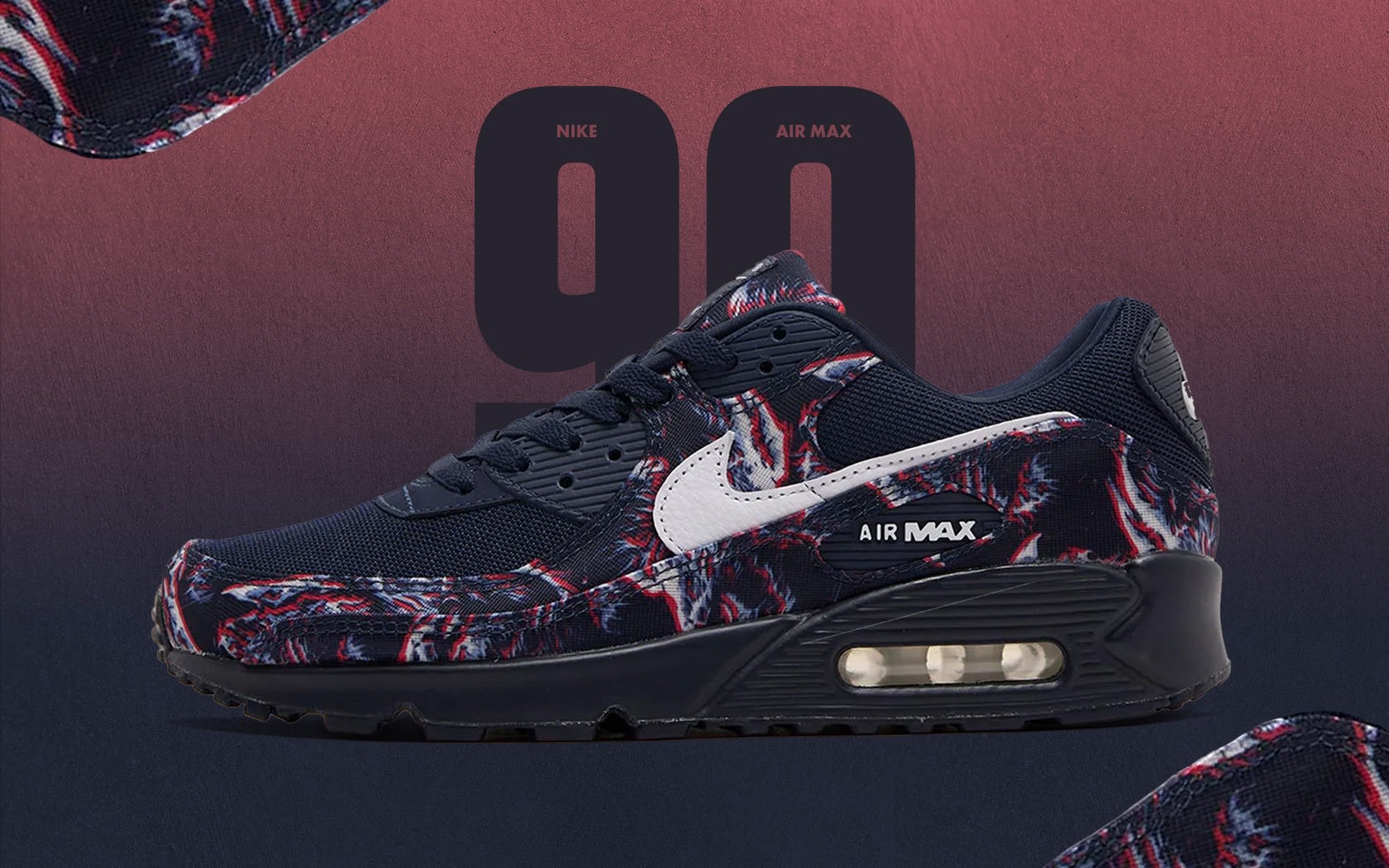 New Nike Air Max 90 Printed Canvas