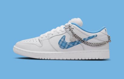 Nicole Hause x Nike SB Dunk Low Pro White University Blue