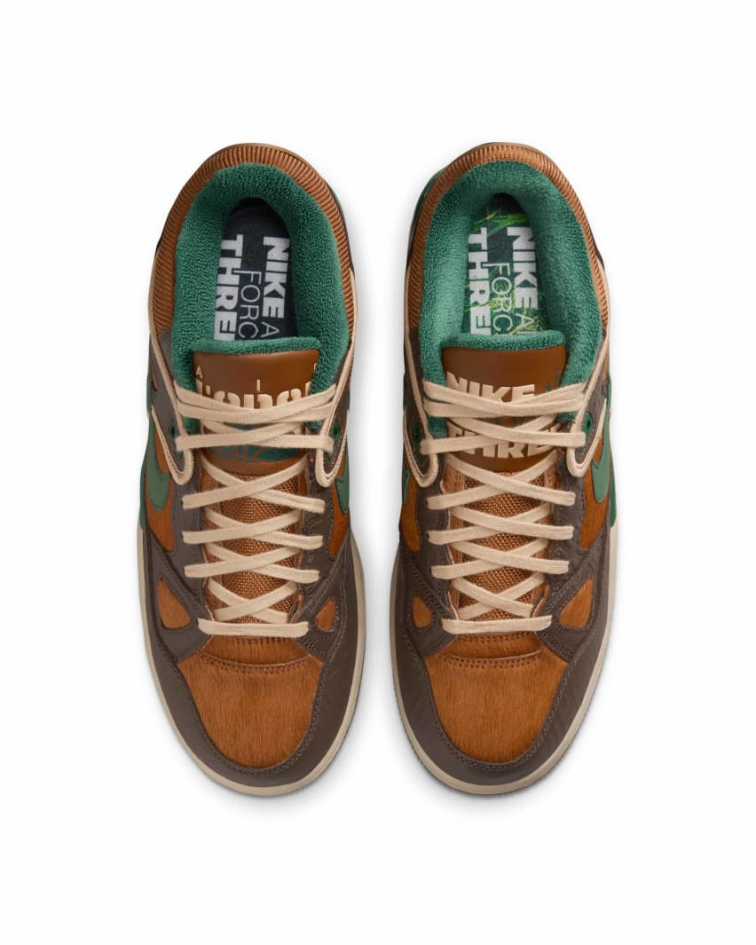 Nigo x Nike Air Force 3 Low Baroque Brown Foto 3