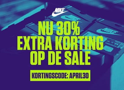 Sale op sale! Nike geeft tijdelijk 30% extra korting op afgeprijsde sneakers