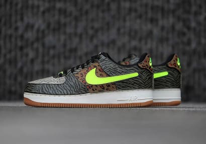 Nike voegt verwijderbare panelen toe aan deze Air Force 1/1 "Animal Instinct"