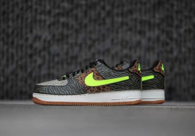 Nike voegt verwijderbare panelen toe aan deze Air Force 1/1 "Animal Instinct"