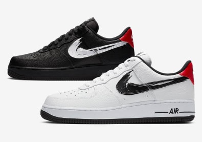 Het Nike Air Force 1 "Brushstroke Pack" dropt binnenkort in twee colorways