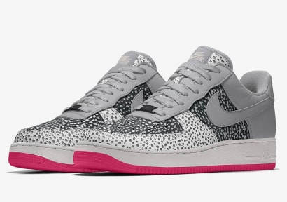 Voeg binnenkort een Safari Print toe aan de Nike Air Force 1 By You