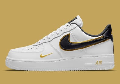 Nike Air Force 1 Double Swoosh White foto 2