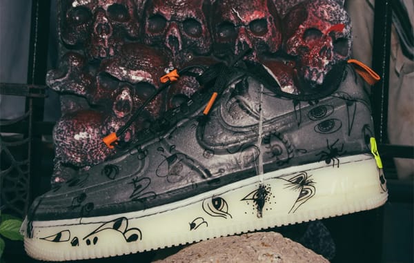 Nike Air Force 1 Experimental Halloween Foto 2